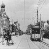 1909 - Triebwagen 6 der Städtischen Straßenbahn Cöpenick in der Wilhelmstraße,  heute Wassersportallee